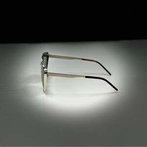 Stylish YSL Gold and Brown Sunglasses